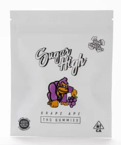 sugar high grape ape thc gummies