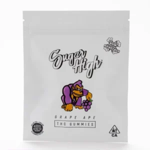 sugar high grape ape thc gummies